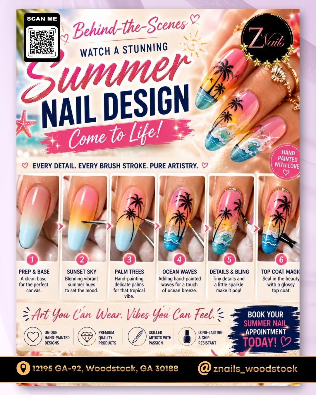 Z NAILS Woodstock, GA 30188